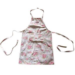Cath kidston child kitchen apron rose pattern Floral Pinny Flower Bib